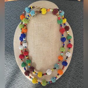 NWOT Multi-Color Beaded Necklace